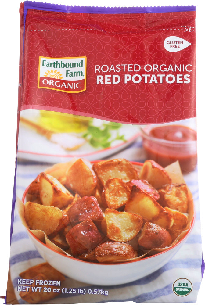 EARTHBOUND FARM: Frozen Organic Roasted Red Potatoes, 1.25 lb - Vending Business Solutions