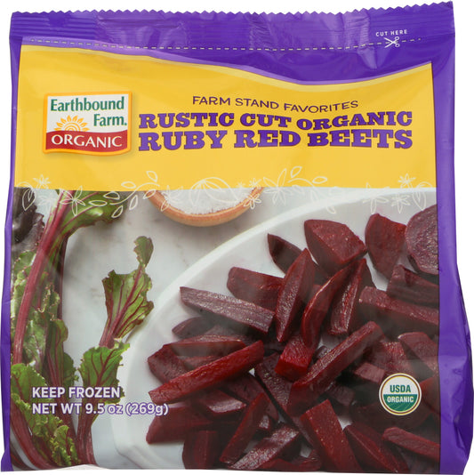 EARTHBOUND FARM: Organic Rustic Cut Ruby Red Beets, 9.5 oz - Vending Business Solutions