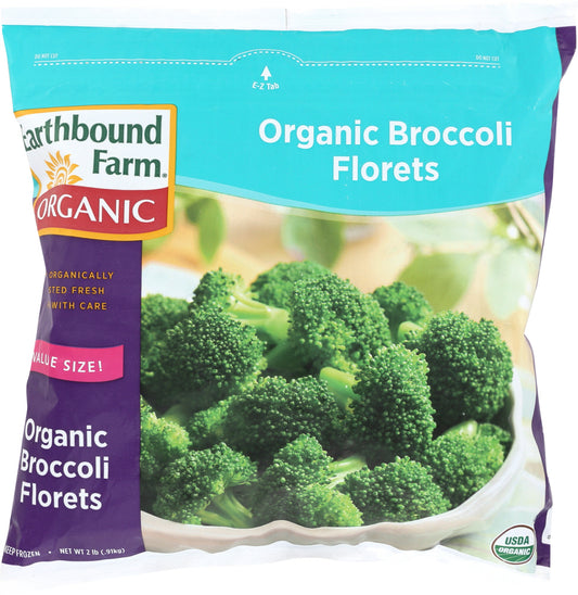EARTHBOUND FARM ORGANIC: Frozen Broccoli Florets Value Size, 2 lb - Vending Business Solutions