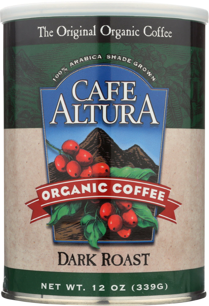 CAFE ALTURA: Organic Coffee Dark Roast, 12 oz - Vending Business Solutions