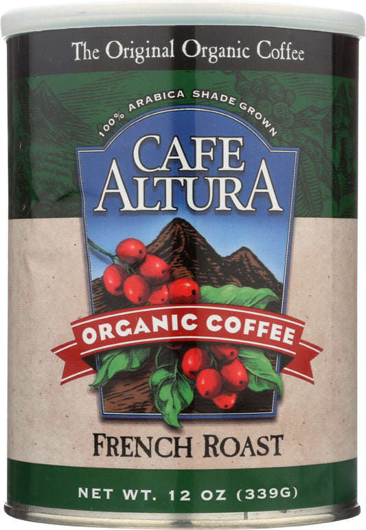 CAFE ALTURA: Organic Coffee French Roast, 12 oz - Vending Business Solutions