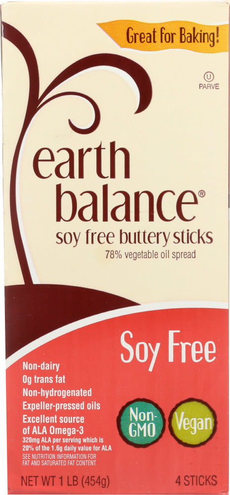 EARTH BALANCE: Soy Free Buttery Sticks, 16 oz - Vending Business Solutions