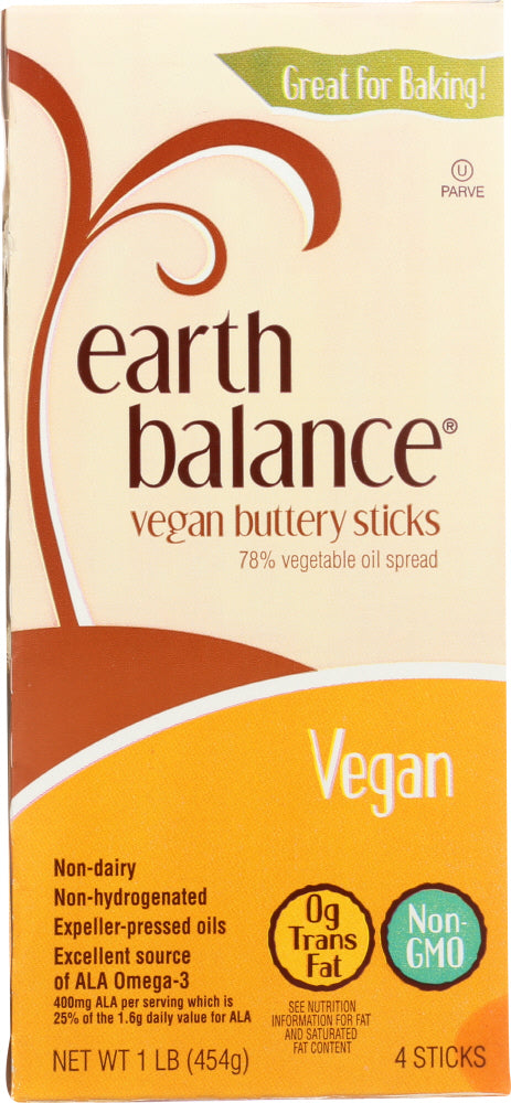 EARTH BALANCE: Vegan Buttery Spread Sticks, 16 oz - Vending Business Solutions
