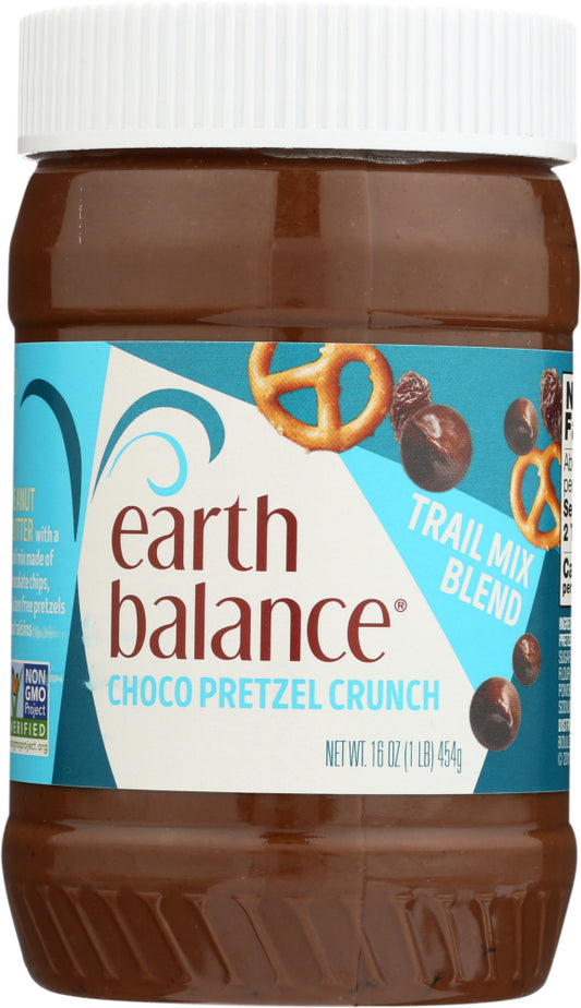 EARTH BALANCE: Trail Mix Peanut Butter Choco Pretzel, 16 oz - Vending Business Solutions