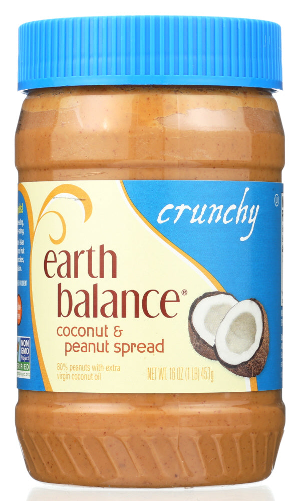 EARTH BALANCE: Coconut & Peanut Spread Crunchy, 16 oz - Vending Business Solutions