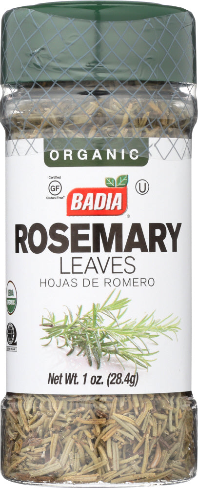 BADIA: Rosemary Leaves Organic, 1 oz - Vending Business Solutions