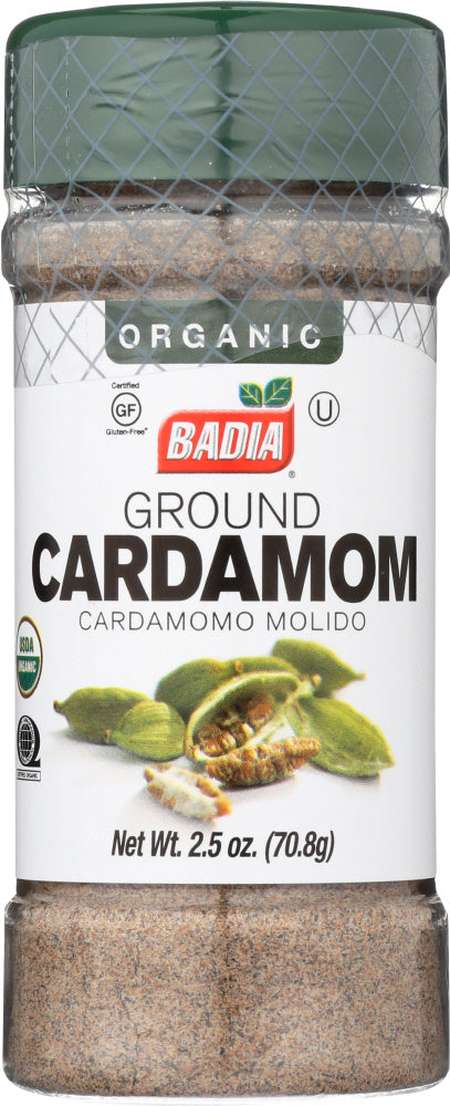 BADIA: Organic Ground Cardamom, 2.5 oz - Vending Business Solutions
