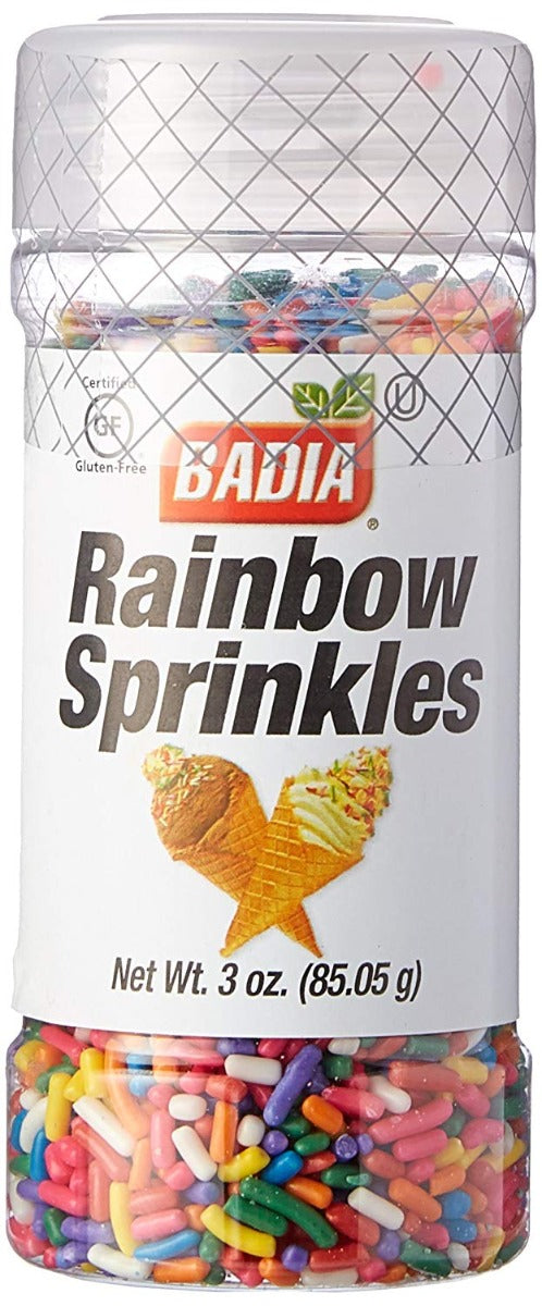 BADIA: Rainbow Sprinkles, 3 oz - Vending Business Solutions