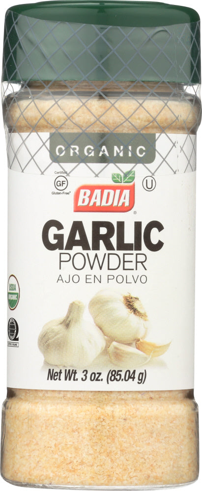 BADIA: Organic Garlic Powder, 3 oz - Vending Business Solutions