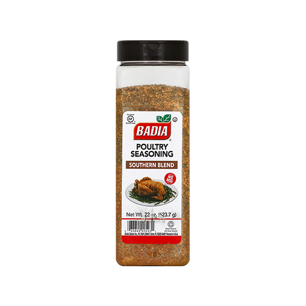 BADIA: Poultry Seasoning Southern Blend, 22 oz - Vending Business Solutions