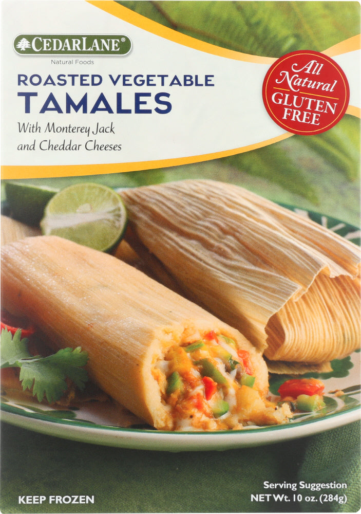 CEDARLANE: Roasted Vegetable Tamales, 10 oz - Vending Business Solutions