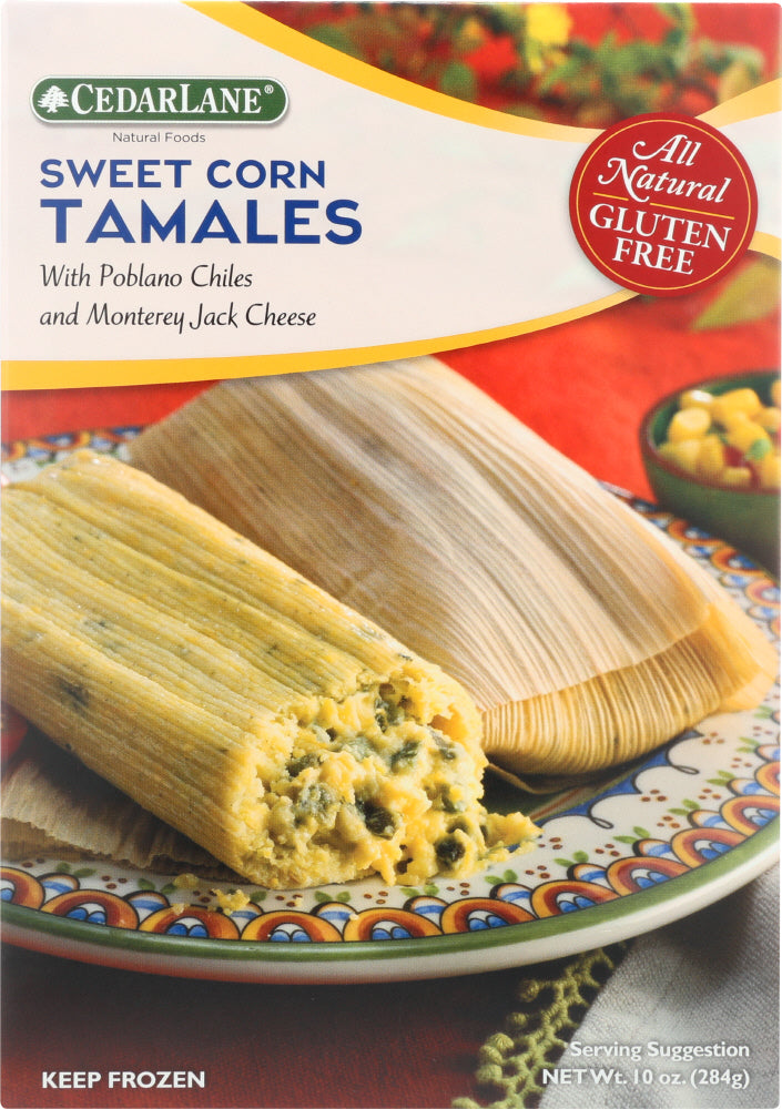 CEDARLANE: Gluten Free Sweet Corn Tamales, 10 oz - Vending Business Solutions