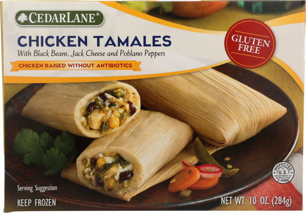 CEDARLANE: Chicken Tamales, 10 oz - Vending Business Solutions