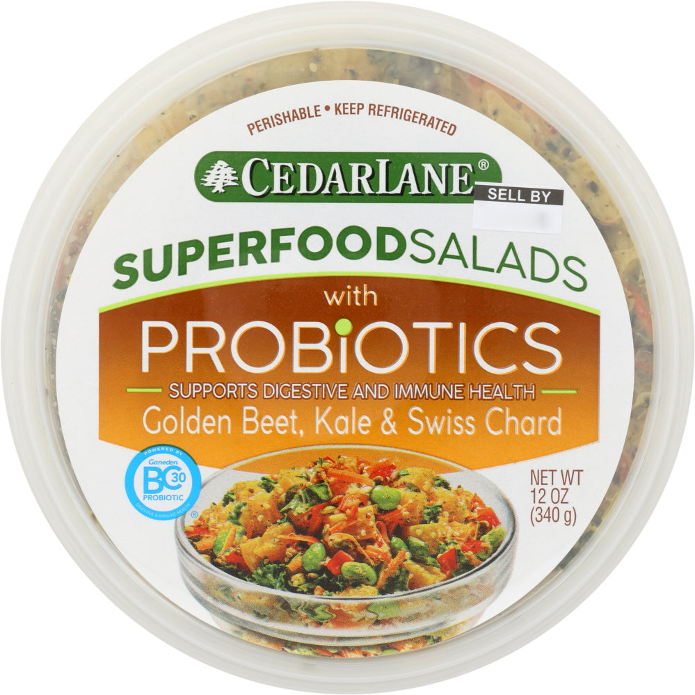 CEDARLANE FRESH: Golden Beet, Kale & Swiss Chard Superfood Salad, 12 oz - Vending Business Solutions