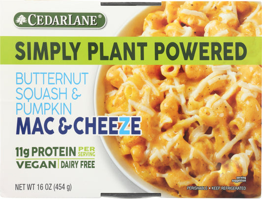 CEDARLANE: Butternut Squash & Pumpkin Mac & Cheeze, 16 oz - Vending Business Solutions