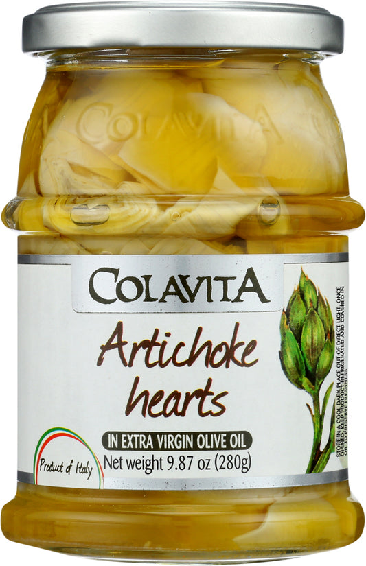 COLAVITA: Artichoke Hearts In Extra Virgin Olive Oil, 9.87 oz - Vending Business Solutions