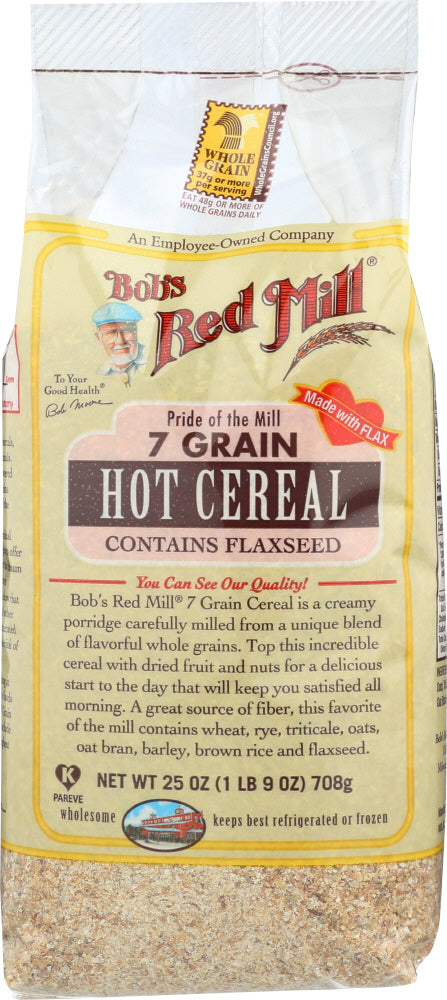 BOBS RED MILL: Cereal 7 Grain Hot, 25 oz - Vending Business Solutions