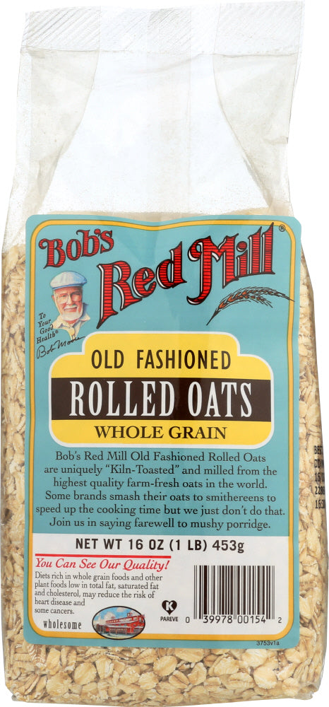BOBS RED MILL: Regular Rolled Oats, 16 oz - Vending Business Solutions