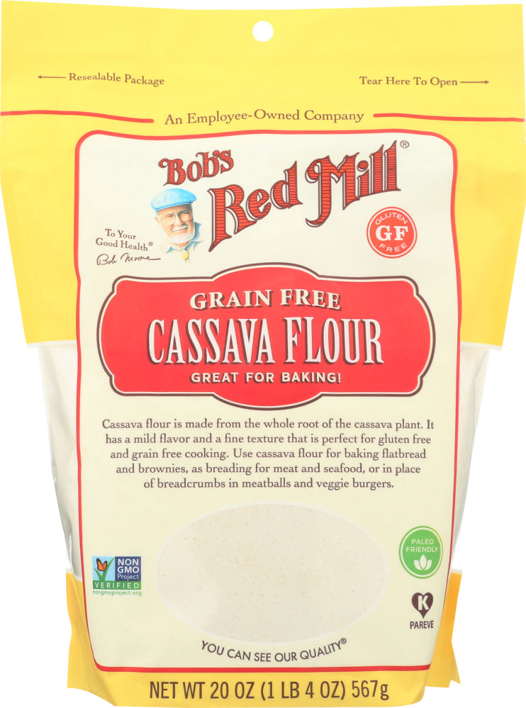 BOBS RED MILL: Cassava Flour, 20 oz - Vending Business Solutions