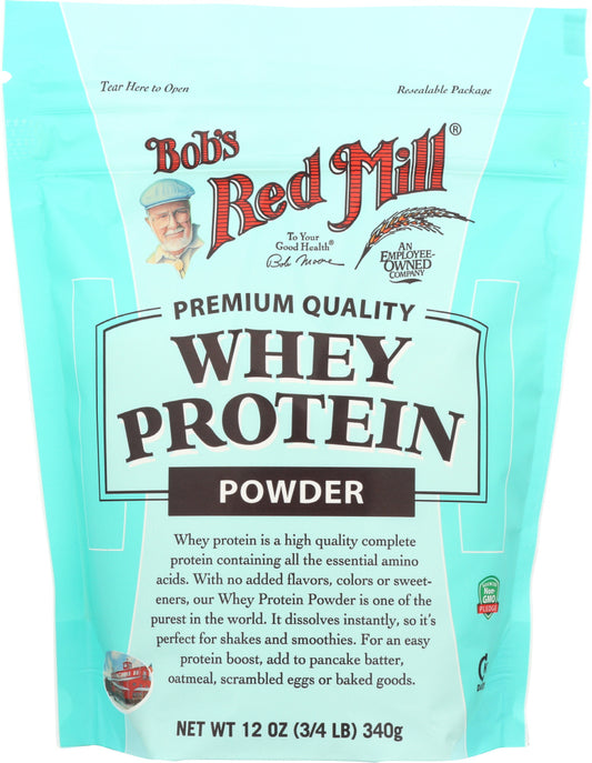 BOB'S RED MILL: Whey Protein Powder, 12 oz - Vending Business Solutions