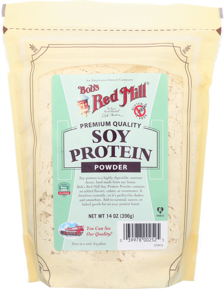 BOB'S RED MILL: Premium Quality Soy Protein Powder, 14 oz - Vending Business Solutions
