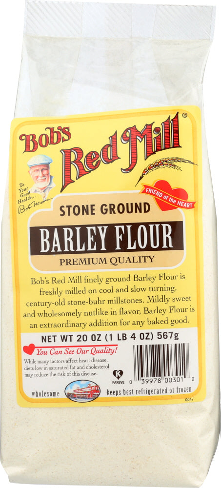 BOBS RED MILL: Flour Barley, 20 oz - Vending Business Solutions