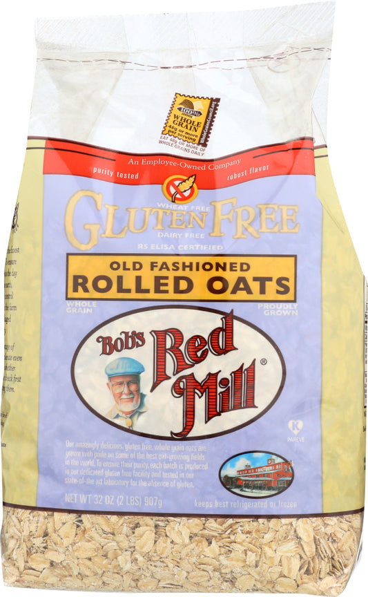 BOB'S RED MILL: Gluten Free Old Fashioned Rolled Oats, 32 oz - Vending Business Solutions