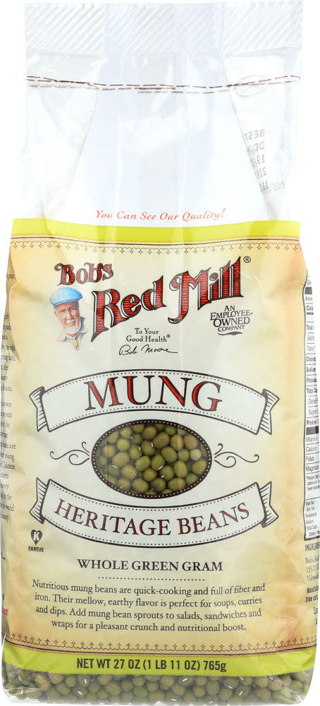 BOBS RED MILL: Mung Beans, 27 oz - Vending Business Solutions