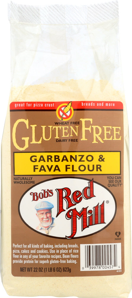 BOB'S RED MILL: Gluten Free Garbanzo and Fava Flour, 22 oz - Vending Business Solutions