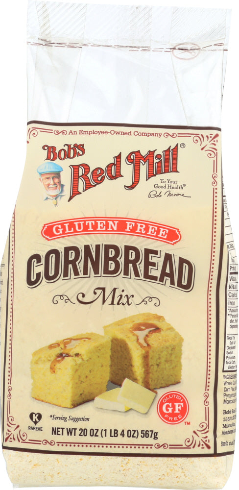 BOB'S RED MILL: Gluten Free Cornbread Mix, 20 Oz - Vending Business Solutions