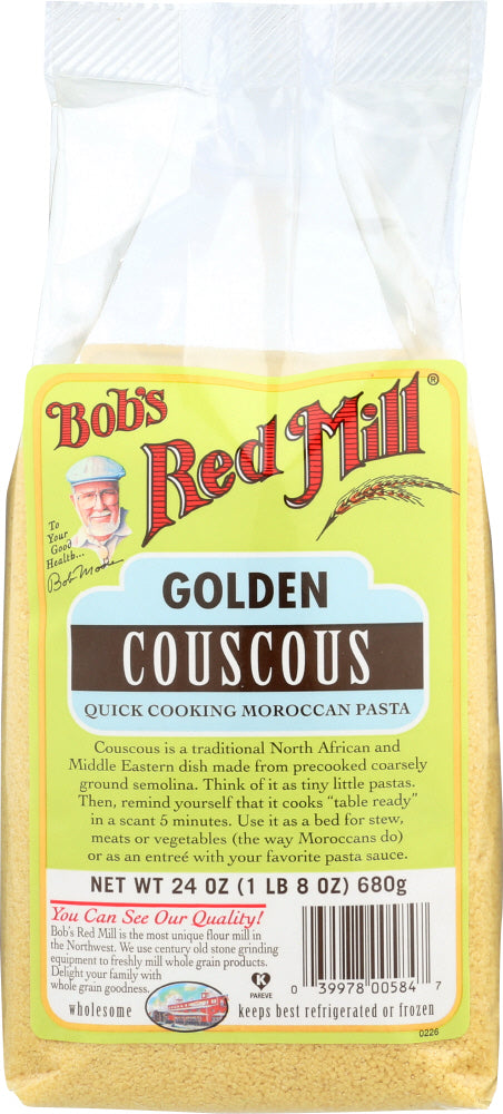 BOB'S RED MILL: Golden Couscous, 24 oz - Vending Business Solutions