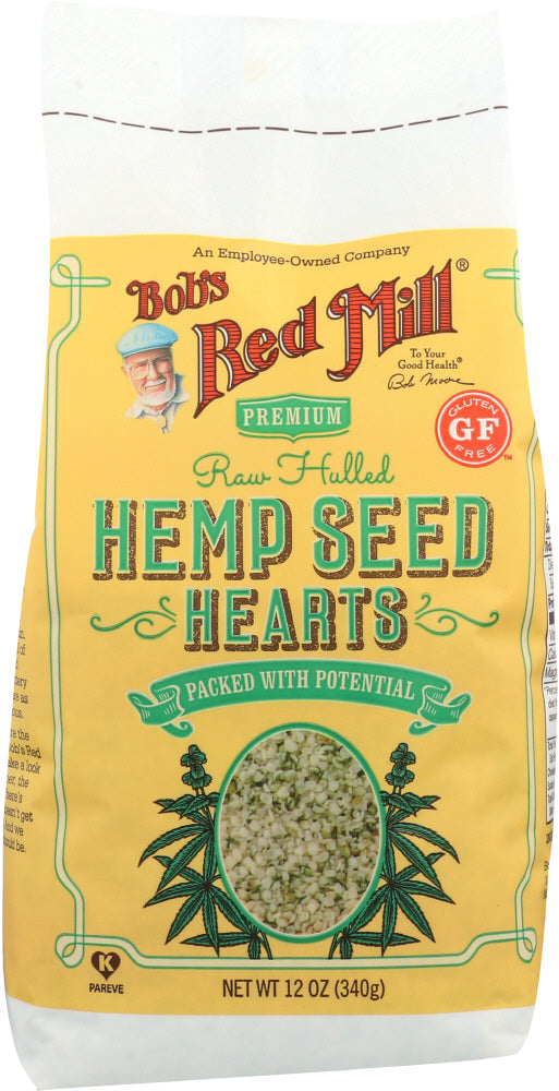 BOB'S RED MILL: Hulled Hemp Seed Hearts, 12 oz - Vending Business Solutions
