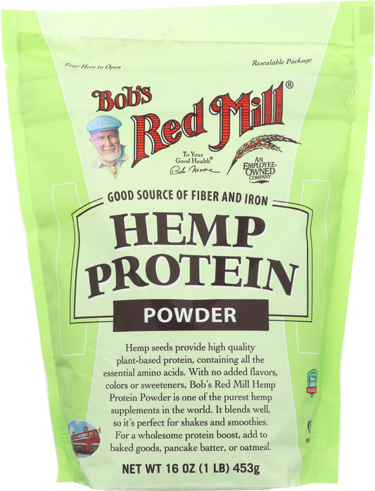 BOB'S RED MILL: Hemp Protein Powder, 16 oz - Vending Business Solutions