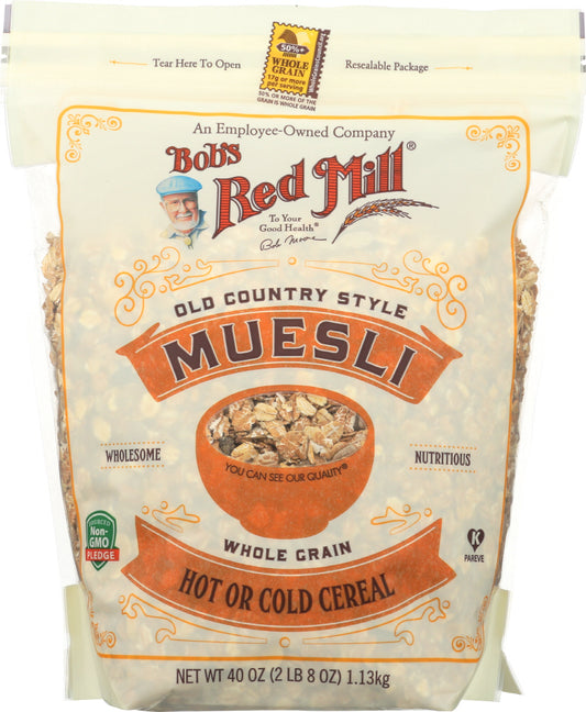 BOBS RED MILL: Old Country Style Muesli, 40 oz - Vending Business Solutions