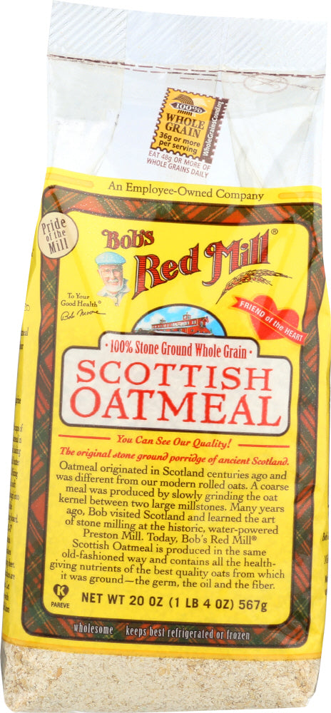 BOB'S RED MILL: Scottish Oatmeal, 20 oz - Vending Business Solutions