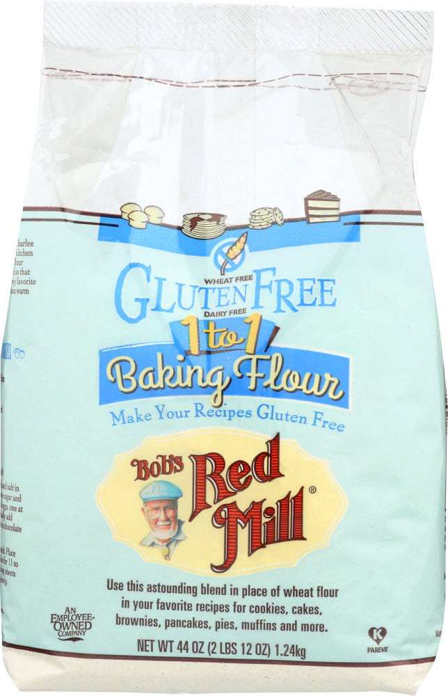 BOB'S RED MILL: Gluten Free 1 to 1 Baking Flour, 44 oz - Vending Business Solutions