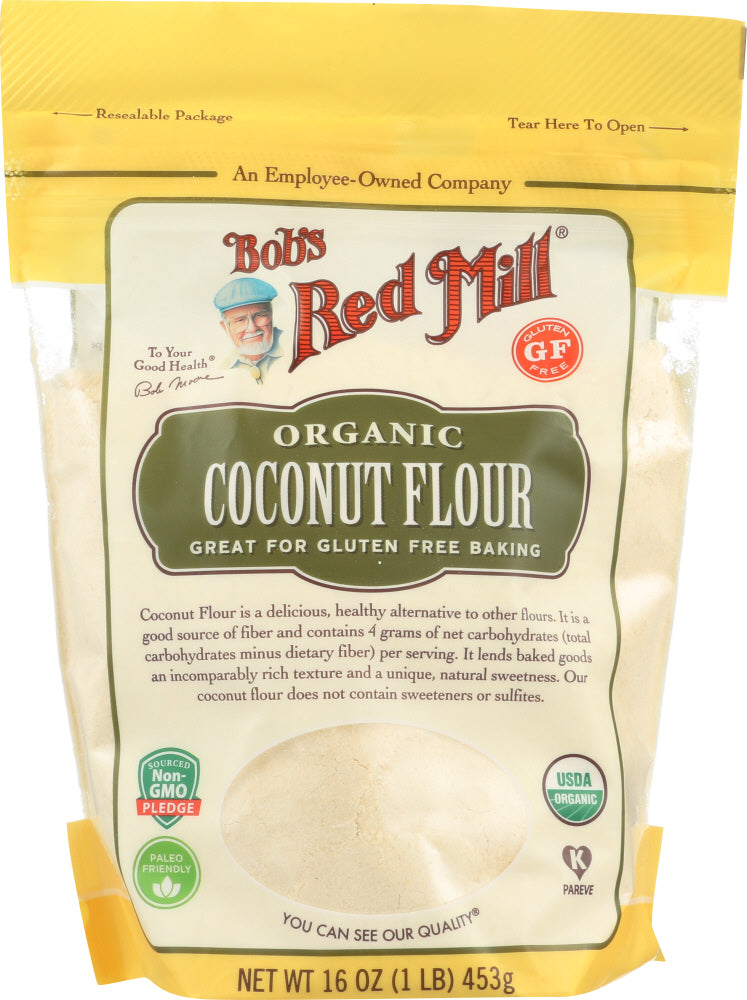 BOBS RED MILL: Organic Coconut Flour, 16 oz - Vending Business Solutions
