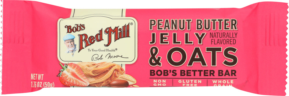 BOBS RED MILL: Bar Oat Peanut Butter Jelly, 1.76 oz - Vending Business Solutions