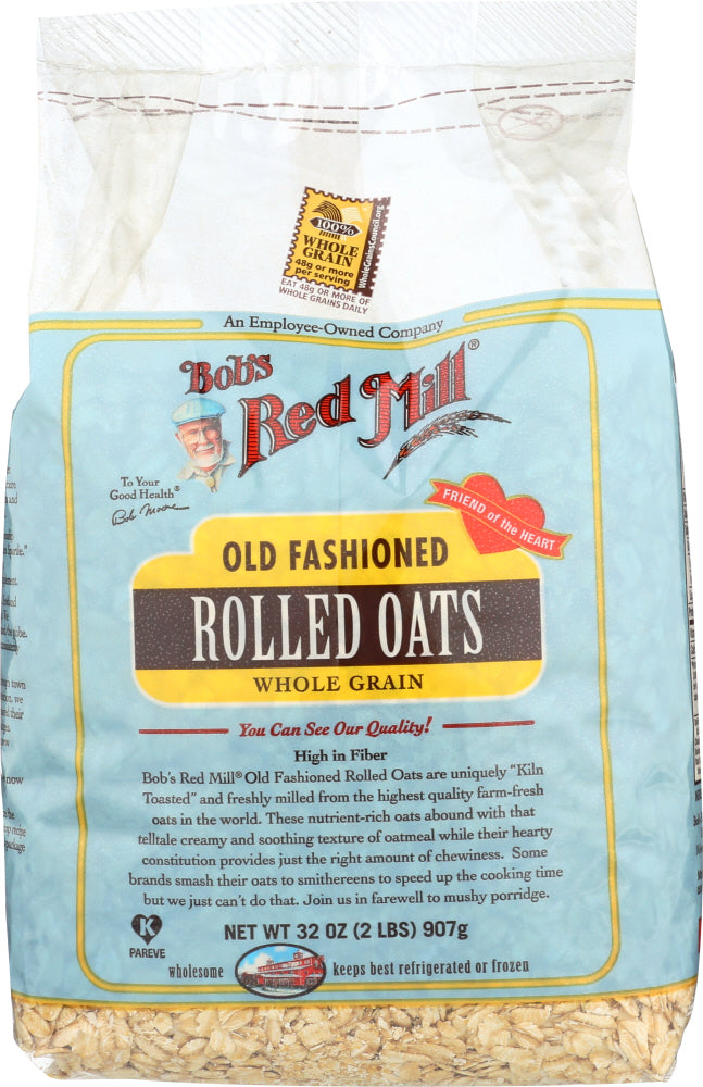 BOB'S RED MILL: Old Fashioned Rolled Oats Whole Grain, 32 Oz - Vending Business Solutions