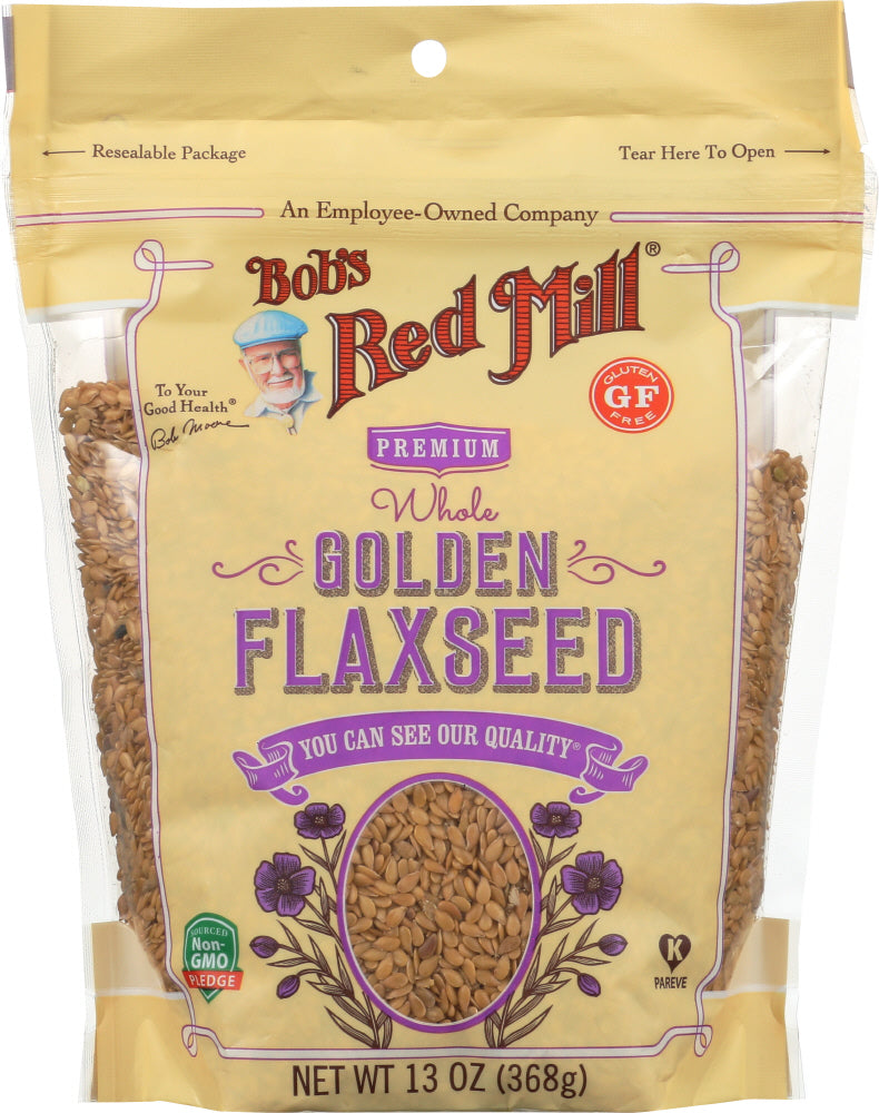 BOBS RED MILL: Whole Golden Flaxseed, 13 oz - Vending Business Solutions