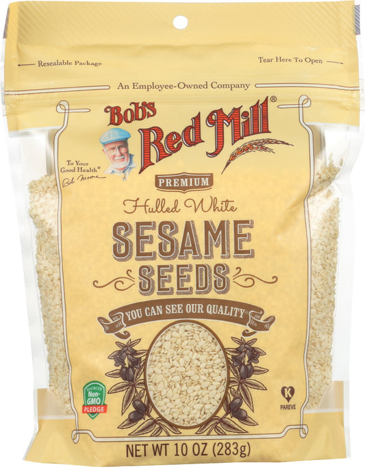 BOBS RED MILL: Hulled White Sesame Seeds, 10 oz - Vending Business Solutions