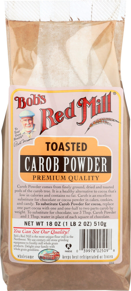 BOB'S RED MILL: Toasted Carob Powder, 18 oz - Vending Business Solutions