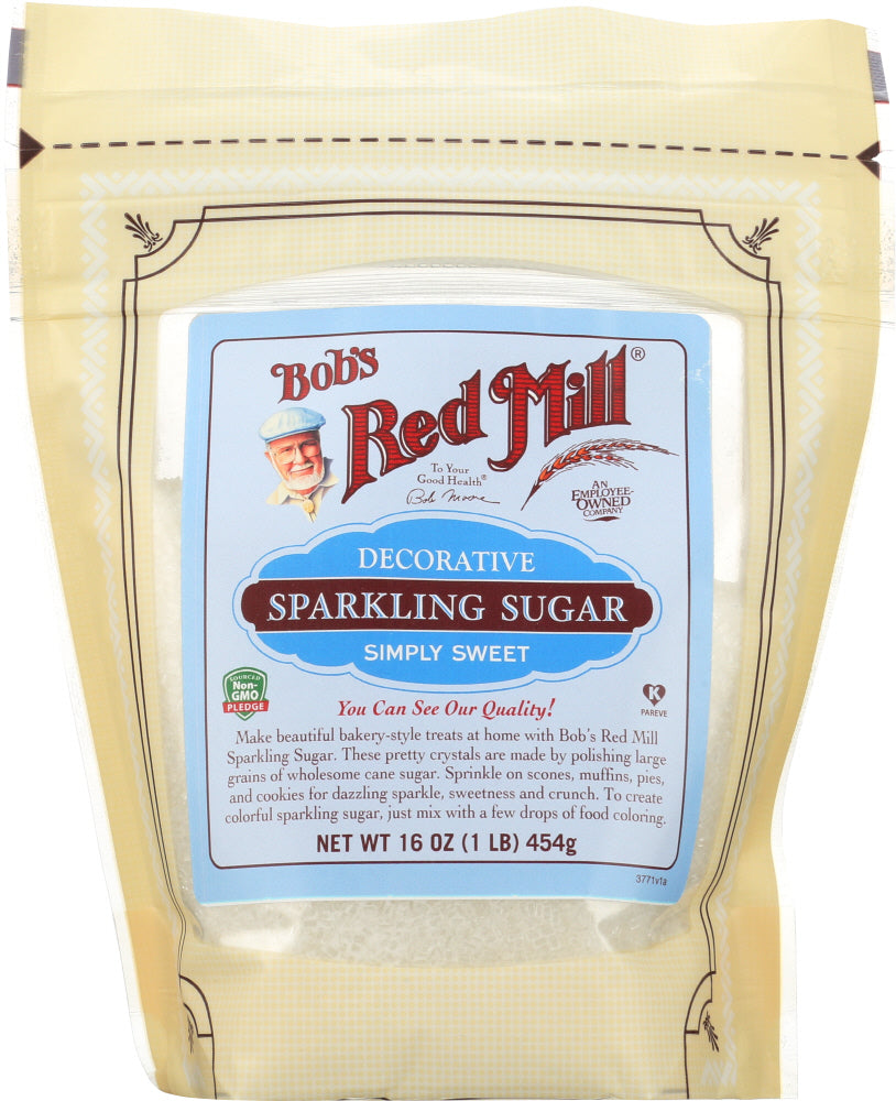 BOBS RED MILL: Sparkling Sugar, 16 oz - Vending Business Solutions