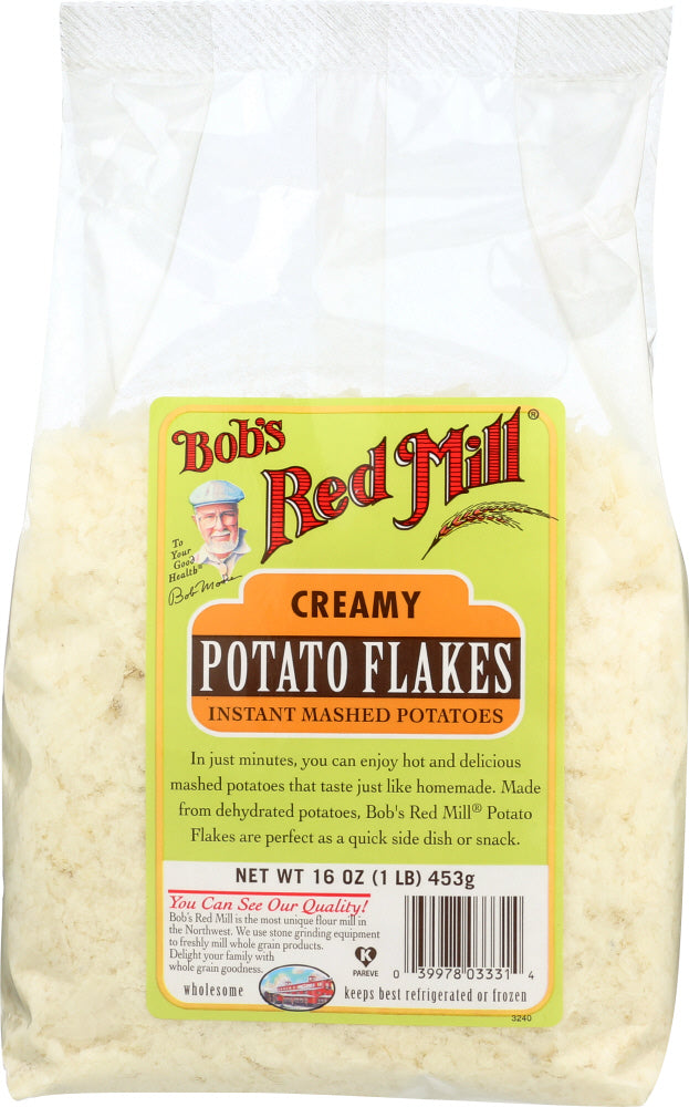 BOBS RED MILL: Potato Flakes Instant Mashed, 16 oz - Vending Business Solutions