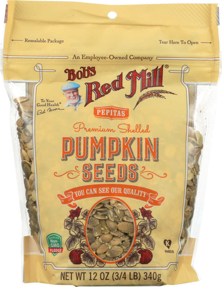 BOBS RED MILL: Premium Shelled Pumpkin Seeds, 12 oz - Vending Business Solutions
