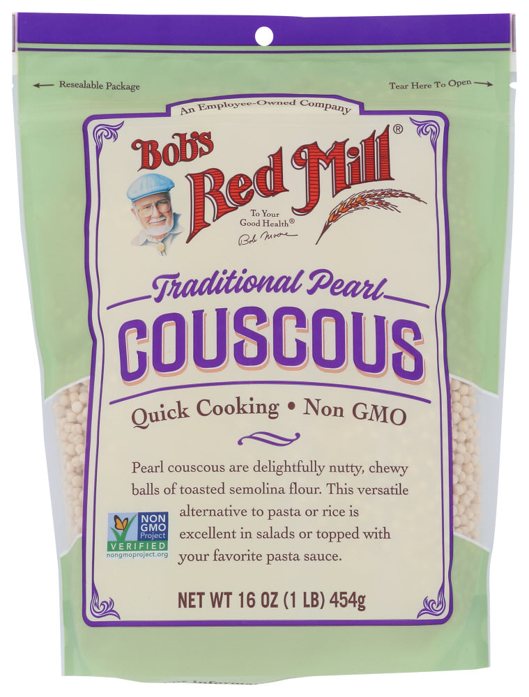 BOB'S RED MILL: Traditional Pearl Couscous, 16 oz - Vending Business Solutions