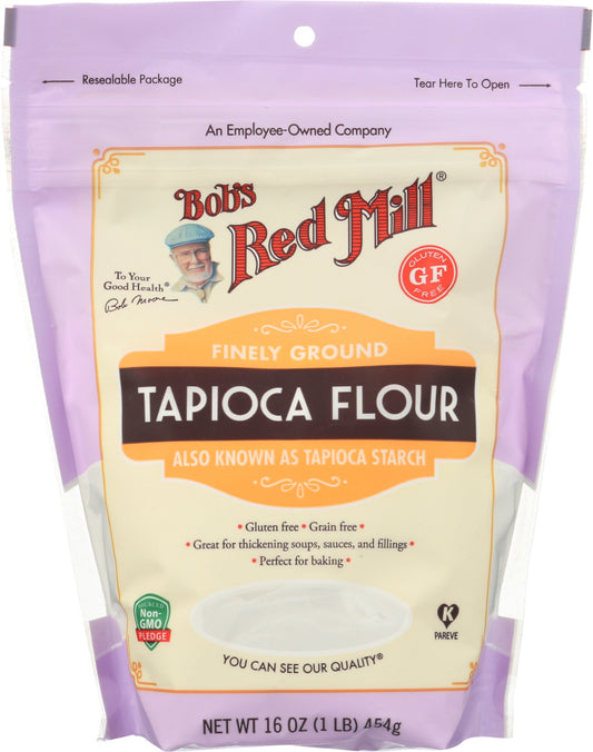 BOBS RED MILL: Tapioca Flour (Tapioca Starch), 16 oz - Vending Business Solutions
