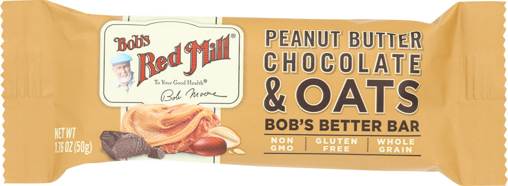 BOBS RED MILL: Bar Oat Peanut Butter Chocolate, 1.76 oz - Vending Business Solutions