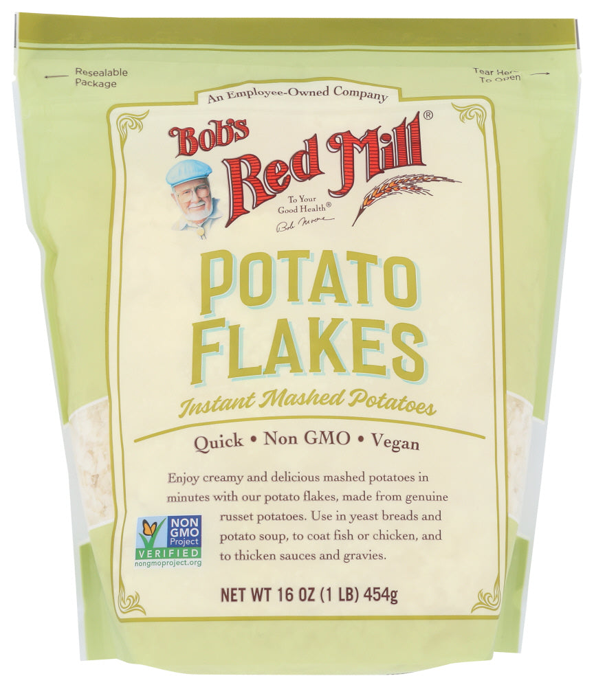 BOB'S RED MILL: Potato Flakes Instant Mashed Potatoes, 16 oz - Vending Business Solutions