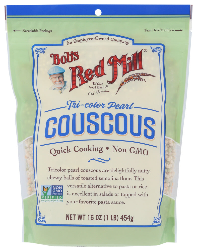 BOB'S RED MILL: Tri-Color Pearl Couscous, 16 oz - Vending Business Solutions